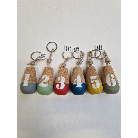 Cork Floating Keychain
