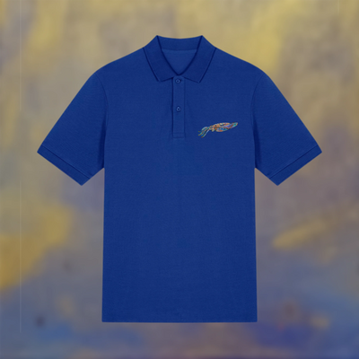 Polo t-shirt - indigo