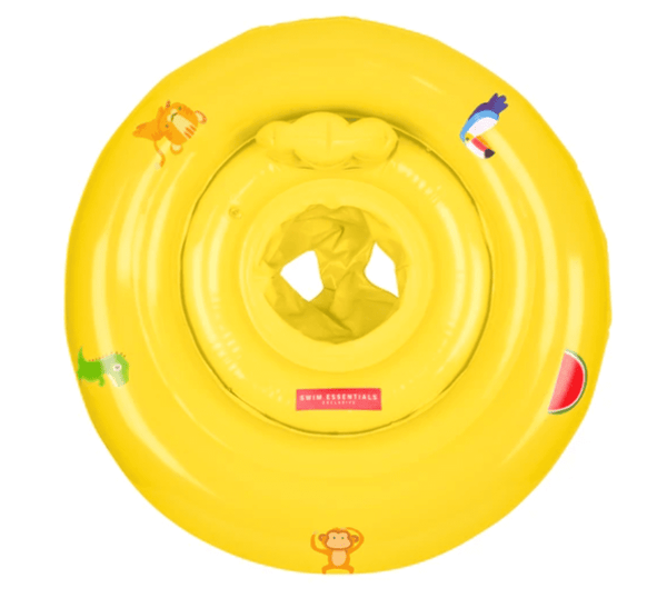 Swim Essentials Otroški plavalni obroč s hlačkami, Yellow - PUFFI