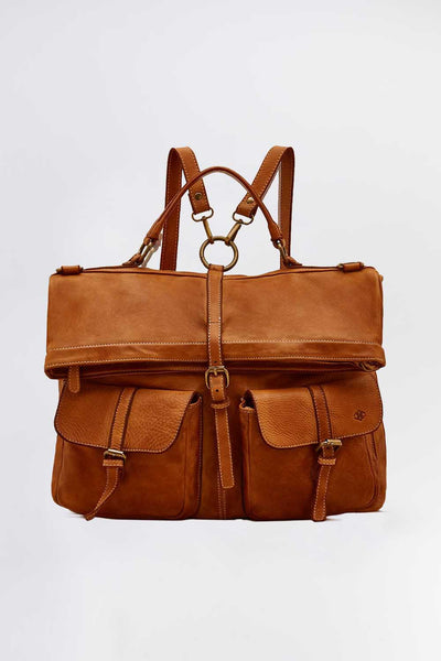 Massa zaino 100% vera pelle Made in Italy - Barone Firenze