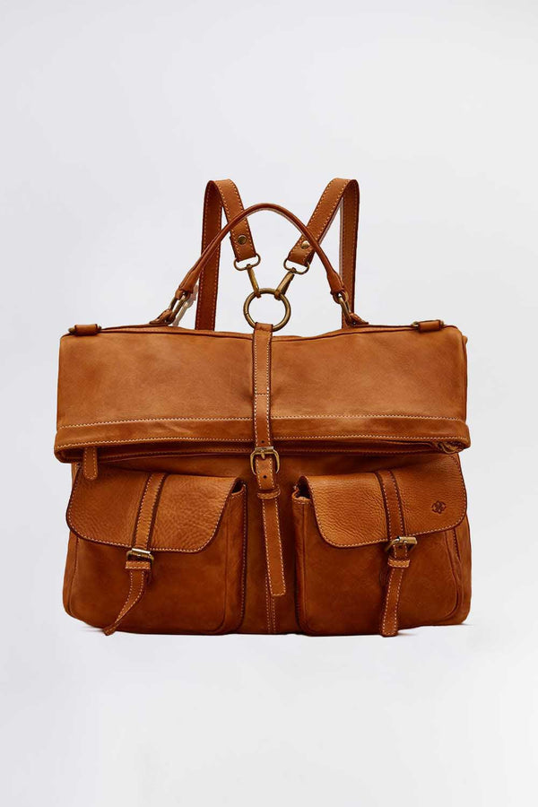 Massa zaino 100% vera pelle Made in Italy - Barone Firenze