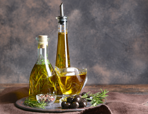 Oil and condiment