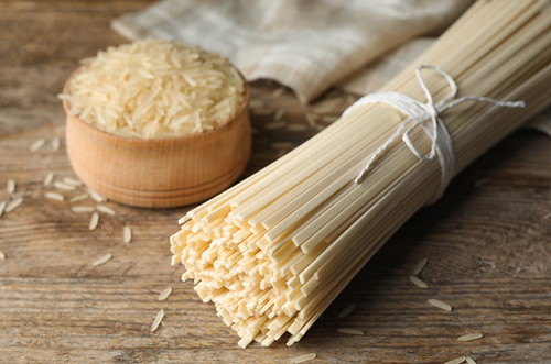 Pasta and rice