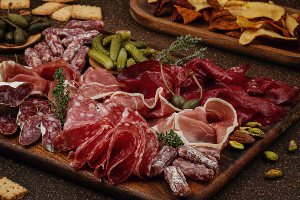 Ham and charcuterie