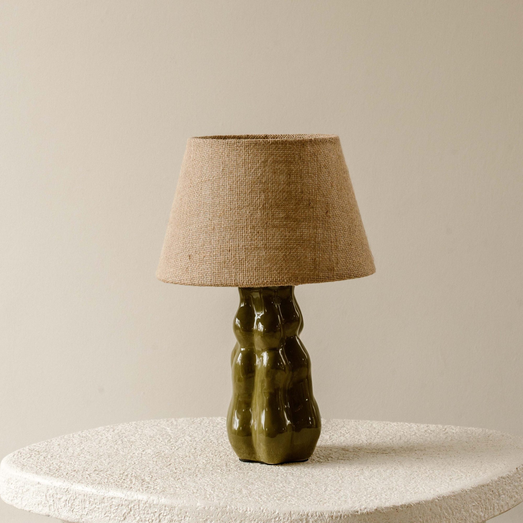 Indore Home - Verde - S - Table Lamp - Green