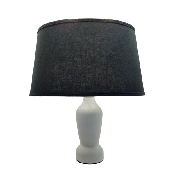 Base de lámpara Mona Variada – 1 luz – 20 cm de altura – E27 – Blanca - Madera