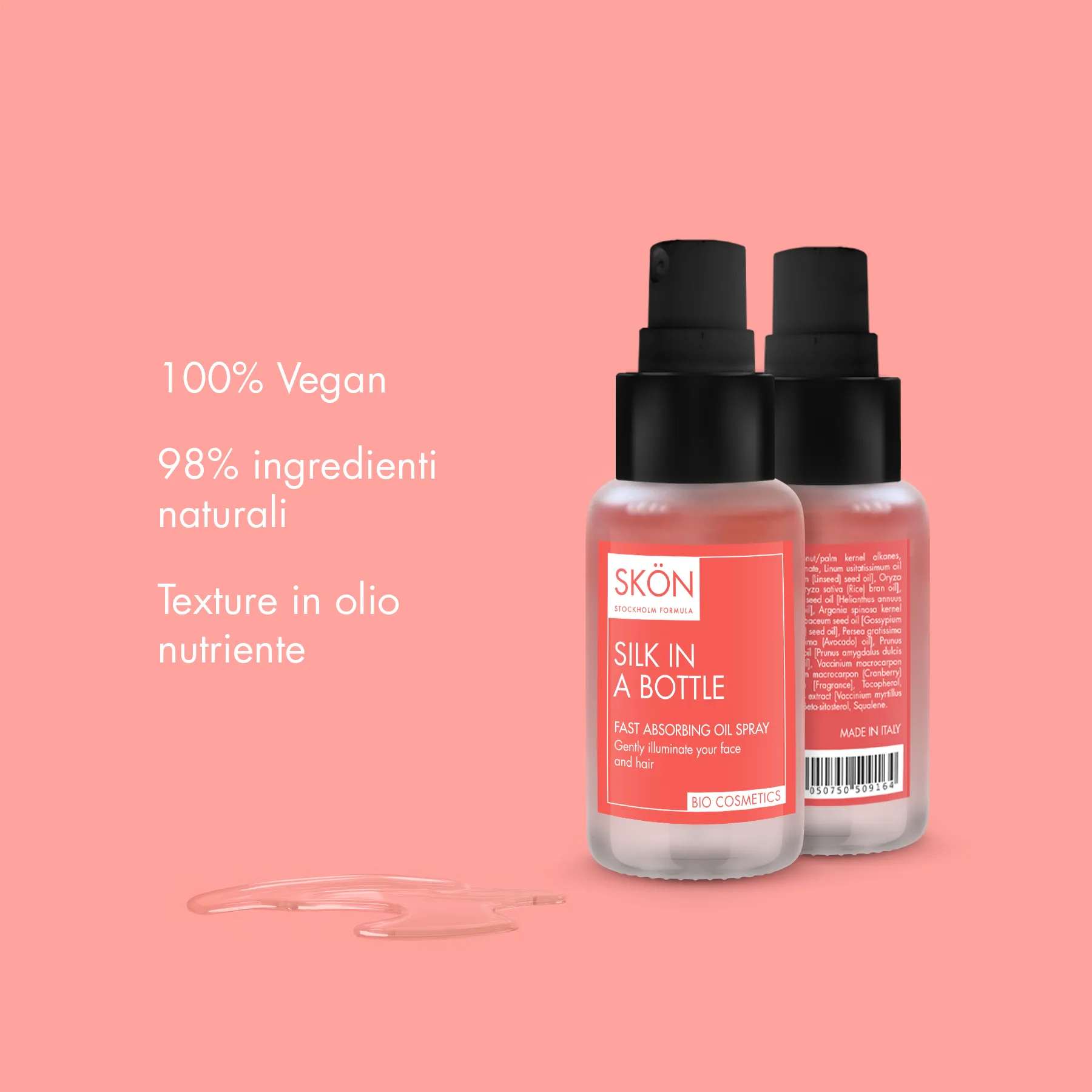 Silk Effect Skin and Hair Oil