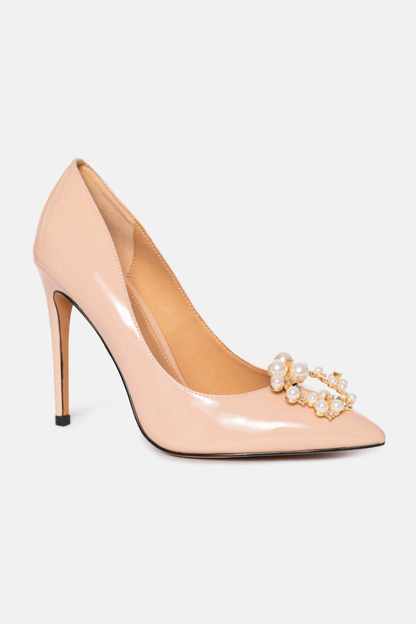 Beige Pumps