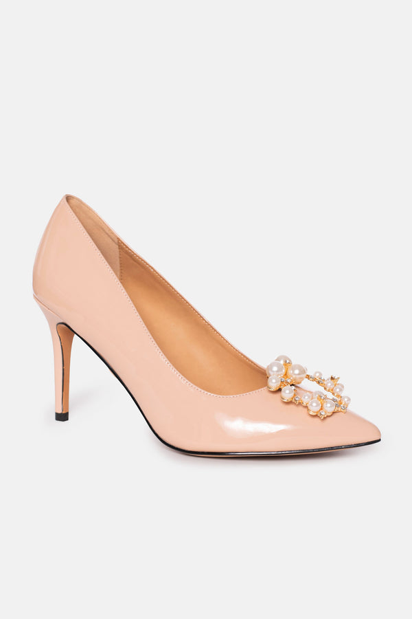 Beige Pumps