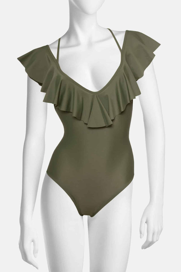 ISABELLA OLIVE GREEN Swimsuit