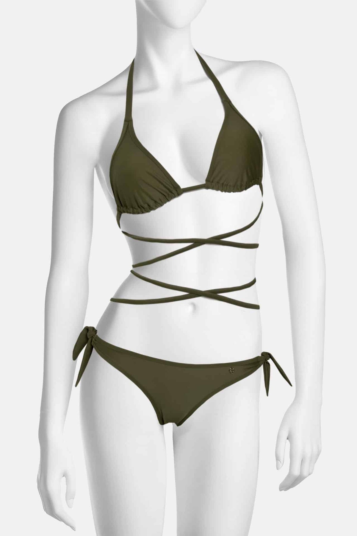 Swimsuit ALESSANDRA OLIVE GREEN
