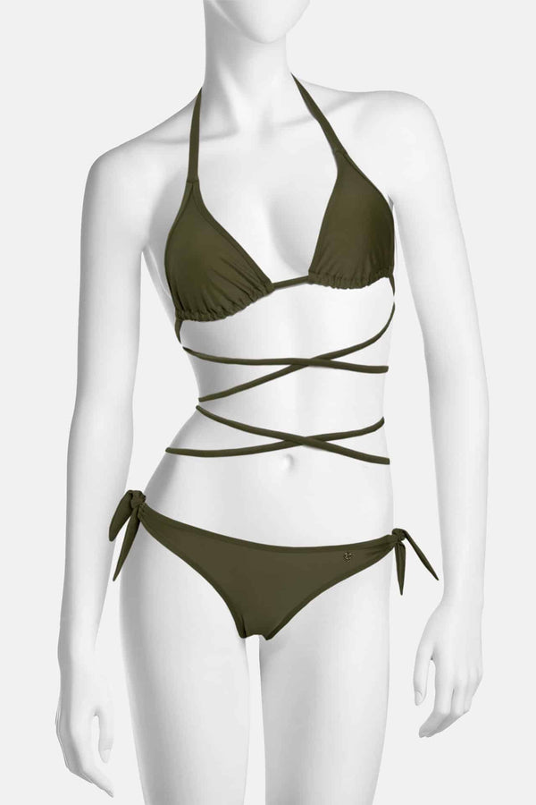 Swimsuit ALESSANDRA OLIVE GREEN