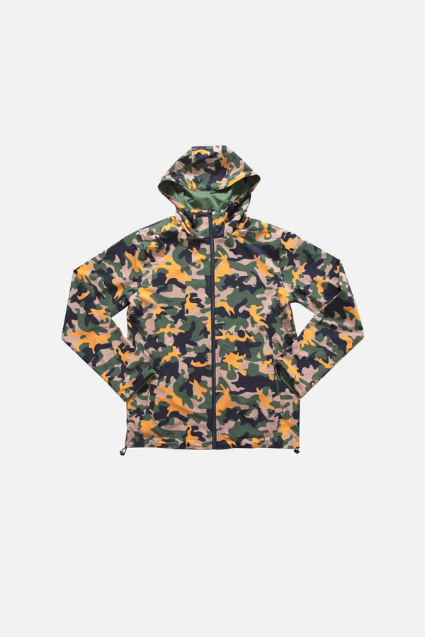 Men's WINDJACKET 2FACE OLIVE GREEN & MILITARY