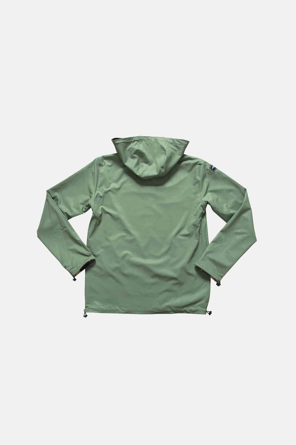 Men's WINDJACKET 2FACE OLIVE GREEN & MILITARY