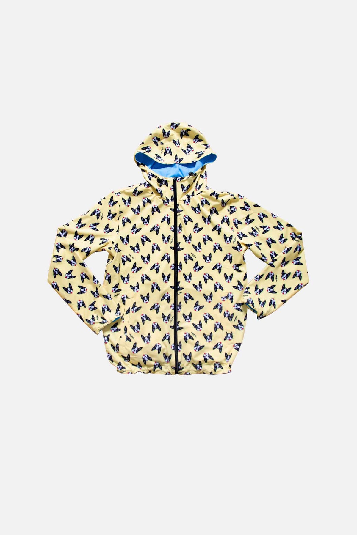 Men's WINDJACKET 2FACE LIGHT BLUE&BOSTON