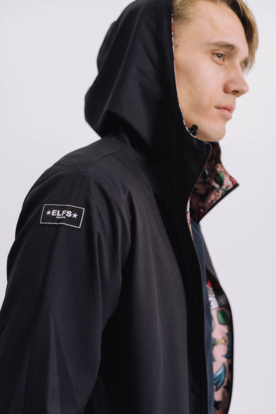 Men's WINDJACKET 2FACE BLACK&TATTOO