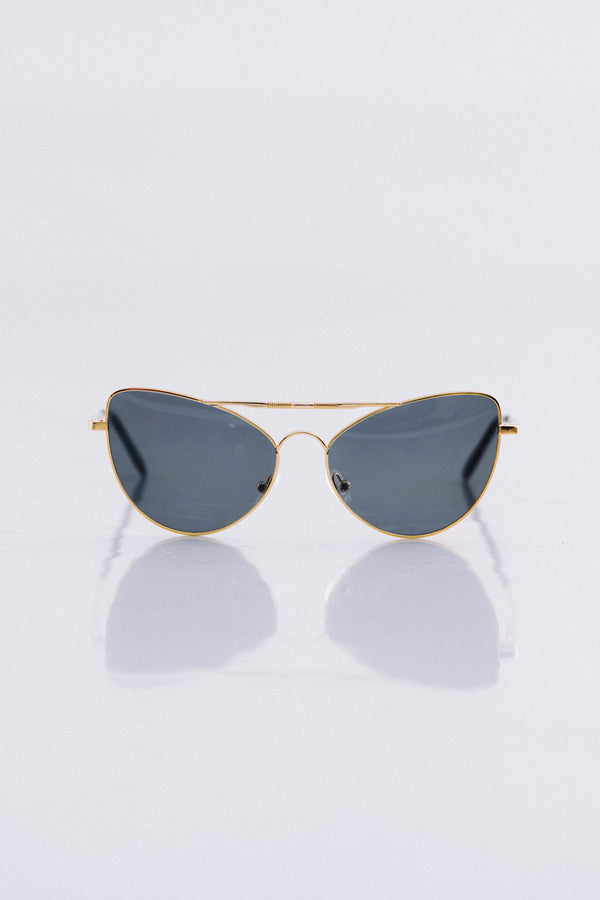 AGNETHA Black Sunglasses