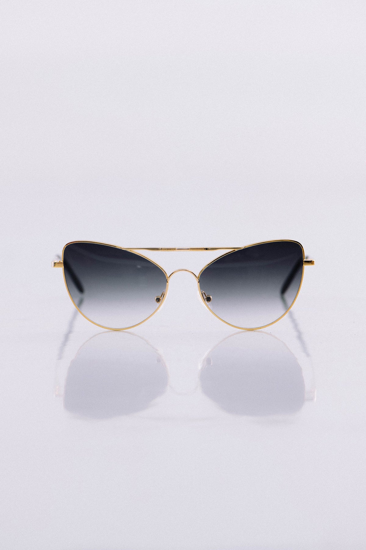AGNETHA Gray Gradient Sunglasses