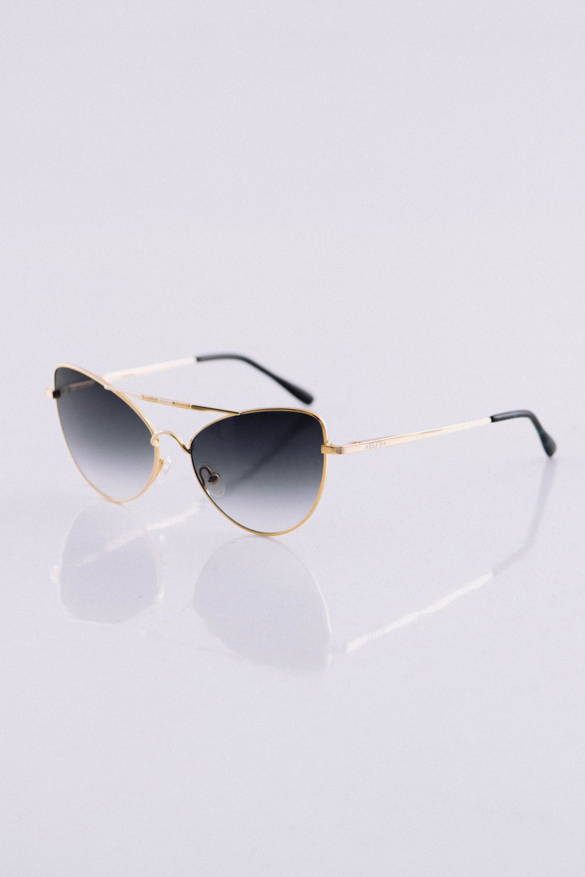 AGNETHA Gray Gradient Sunglasses