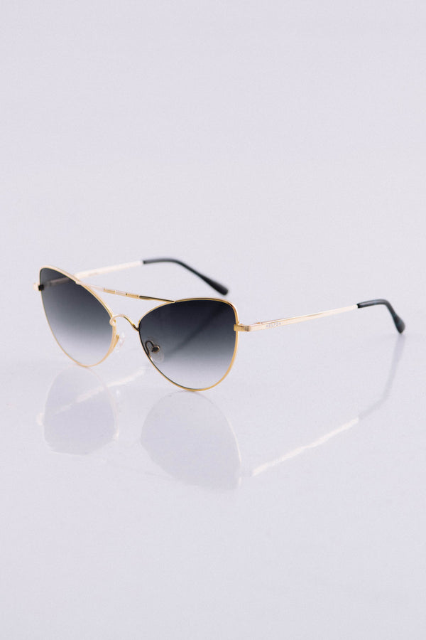 AGNETHA Gray Gradient Sunglasses