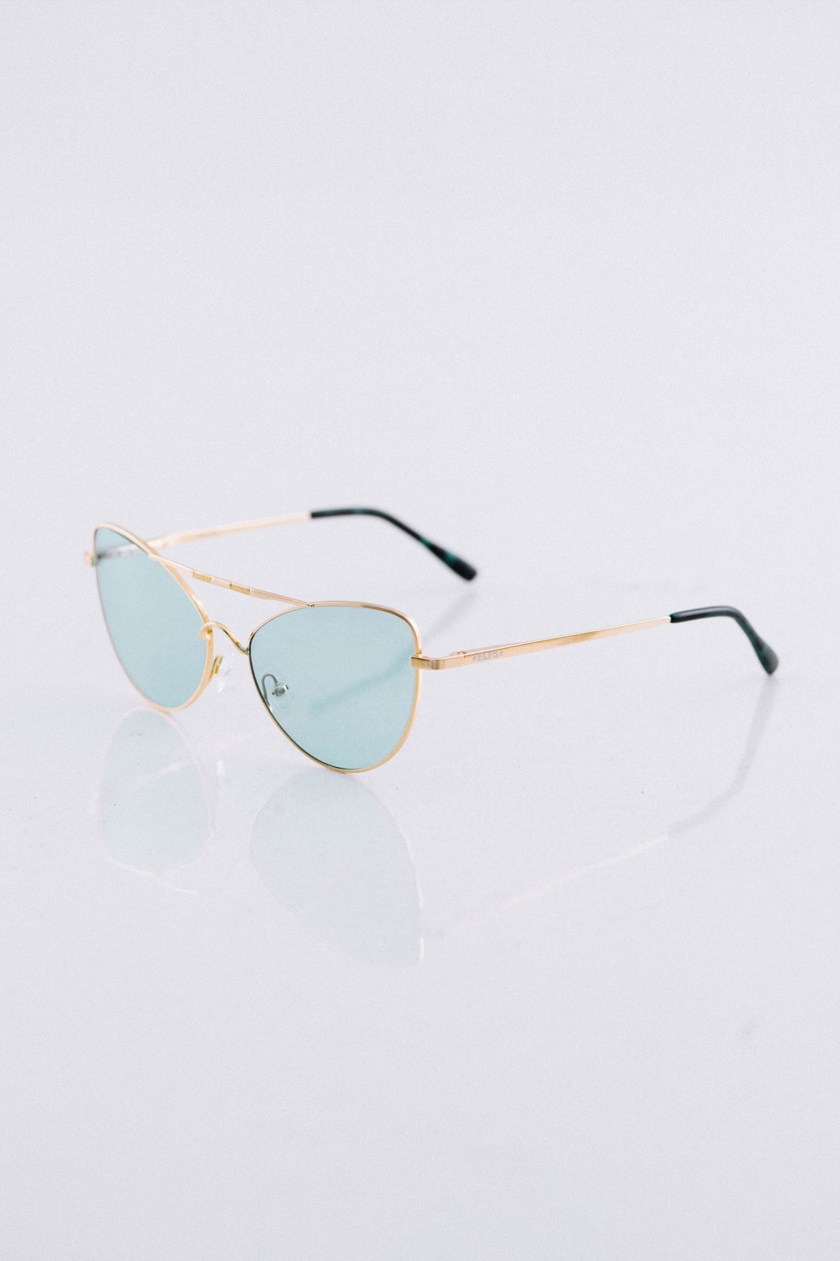 AGNETHA Turquoise Sunglasses