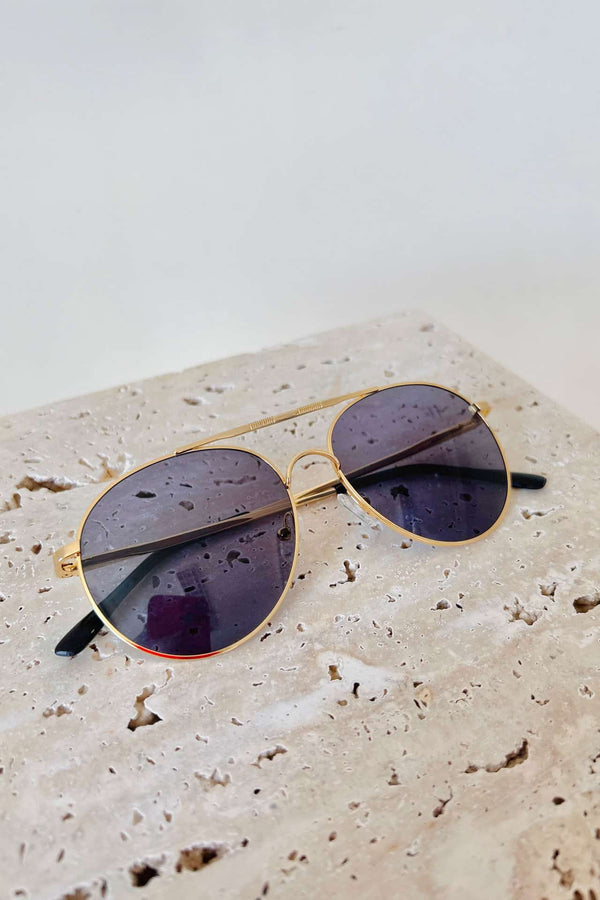 ANNIE FRID Black Sunglasses