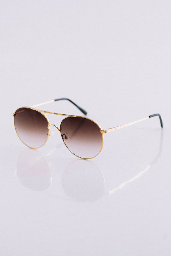 Sunglasses ANNIE FRID brown gradient