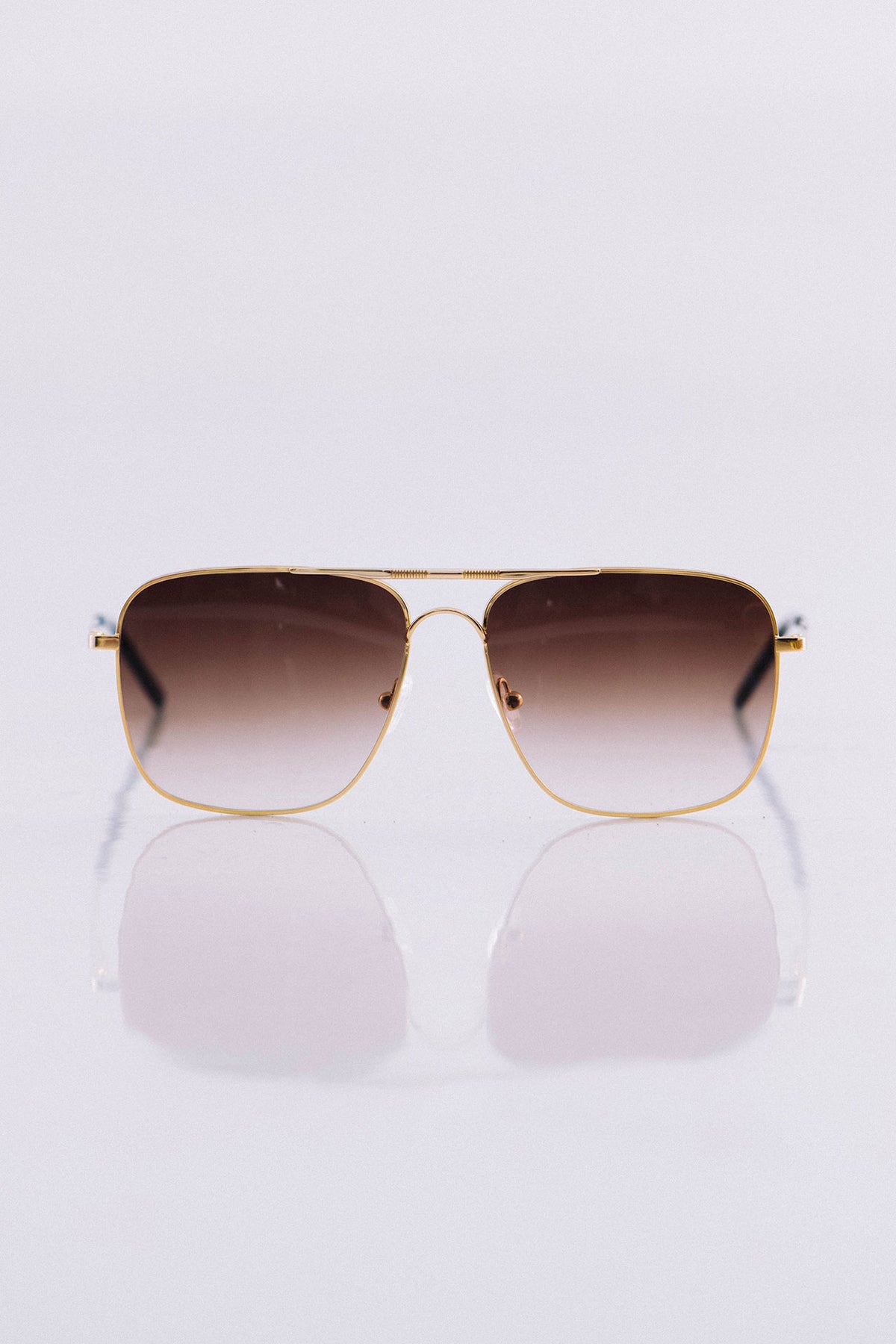 BJORN Brown Gradient Sunglasses