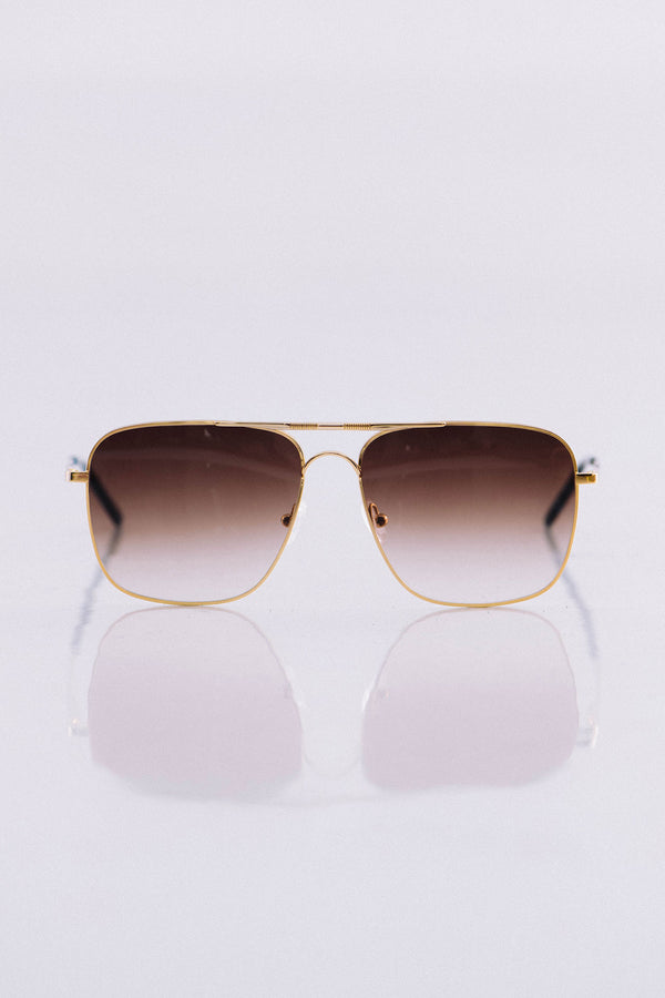 BJORN Brown Gradient Sunglasses