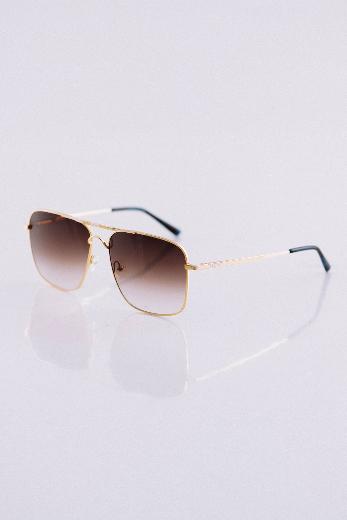 BJORN Brown Gradient Sunglasses