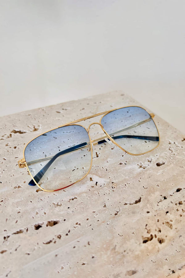BJORN Light Blue Gradient Sunglasses