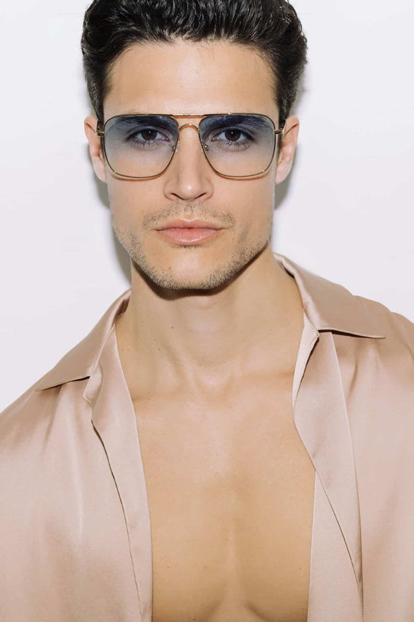 BJORN Light Blue Gradient Sunglasses