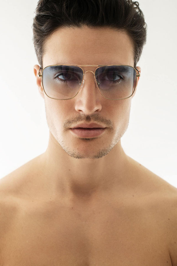 BJORN Light Blue Gradient Sunglasses