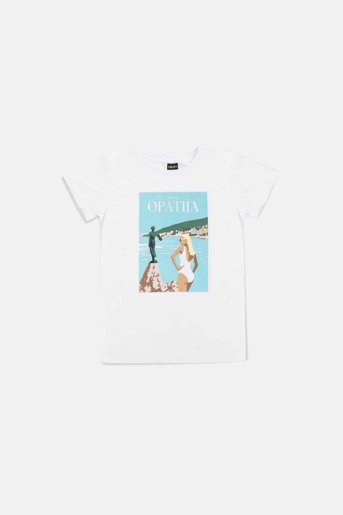 Ženski T-shirt RAZGLEDNICA OPATIJA