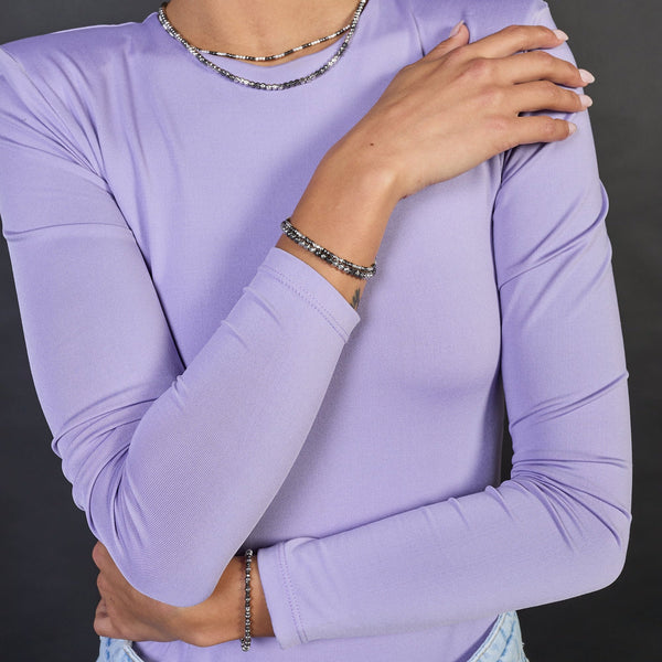 Multicolor Silver Bracelet ref. LC62