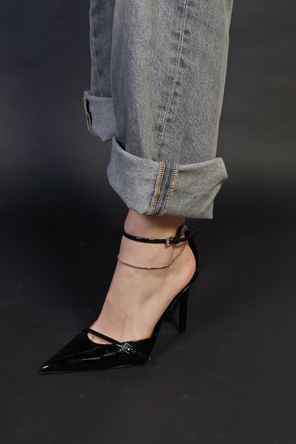 Rose Gold Plated Silver Anklet ref. LC14-C
