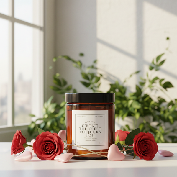Bougie de Saint-Valentin Édition Limitée 35h - C'était toi, c'est encore toi - Scarly