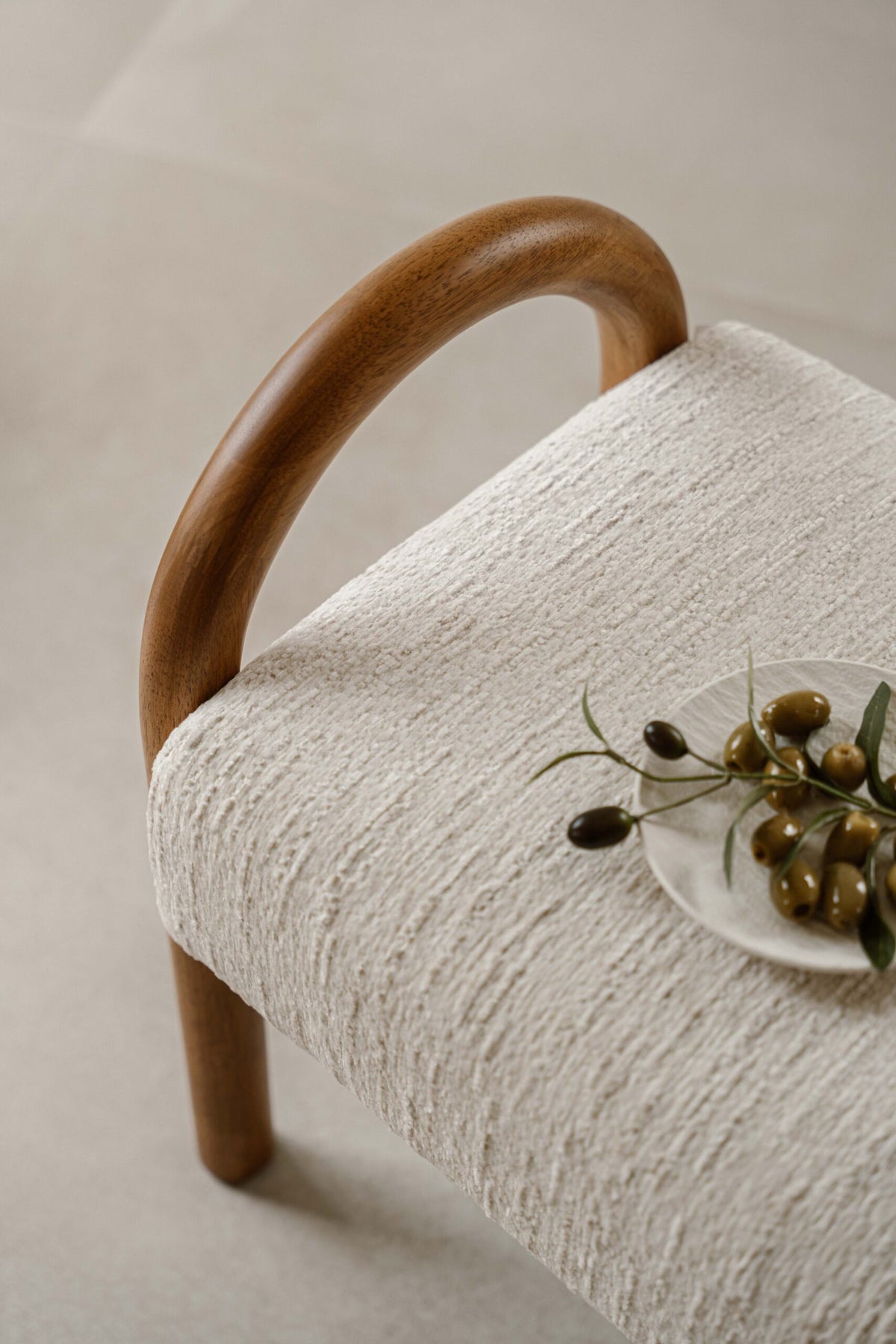 Indore Home - Hilton - Bench - Beige