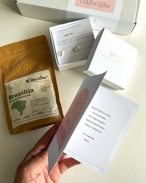 ENTREGA ESPECIAL a la Dirección del Destinatario | Caja + Tarjeta + Tarjeta de Mensaje de Cumpleaños Divertida