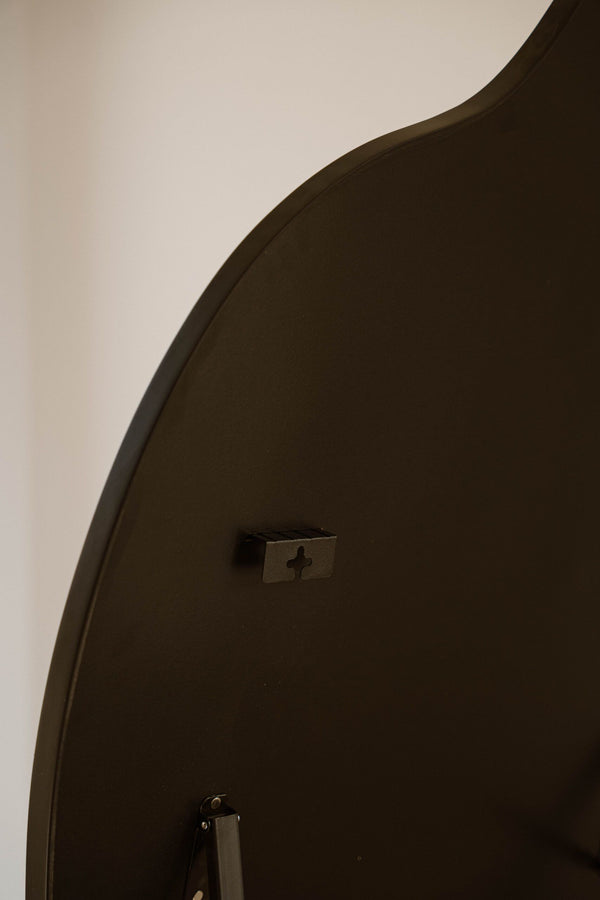 Indore Home - Large Mirror Wave - Organic Shape - Bronze - 180cm x 80cm