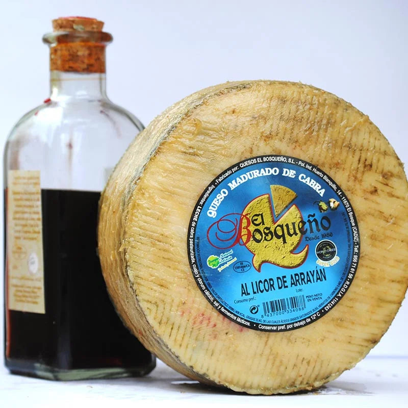 queso cabra licor arrayán
