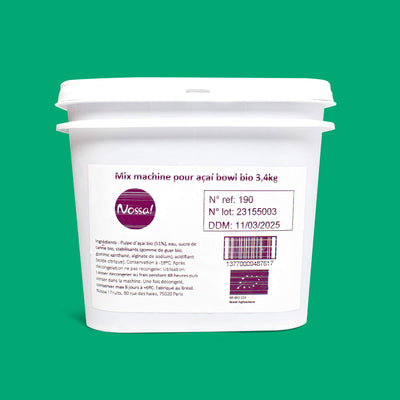 Organic Mix for Acai Bowl Machine
