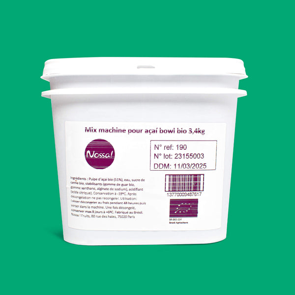 Organic Mix for Acai Bowl Machine