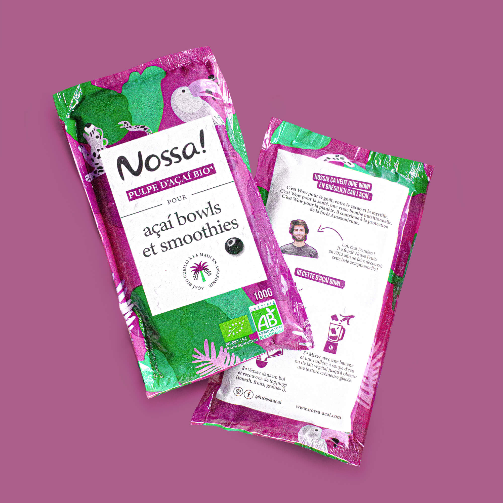 Intense Organic Acai Purée