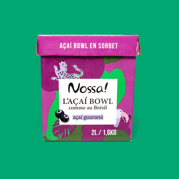 Premium acai & guarana sorbet
