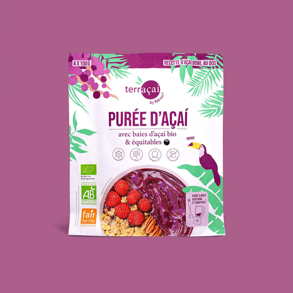Organic and Fair Trade Acai Purée