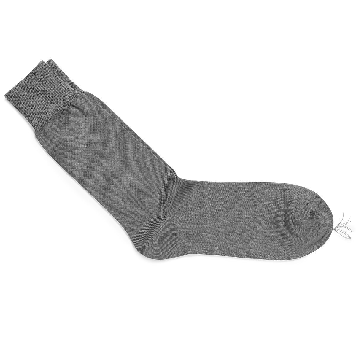 Cotton Men's Socks Classico | Mid Grey