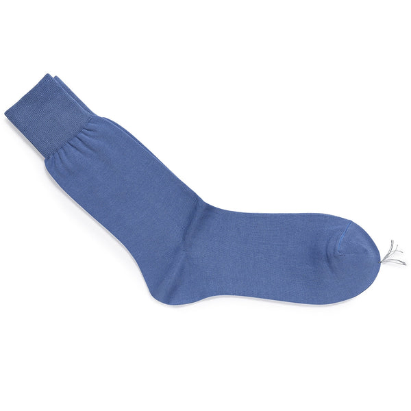 Bavlněné pánské ponožky – Azzurro | Světle modré
