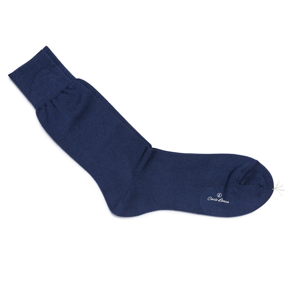 Calze da uomo in cotone – Classico | Blu Reale