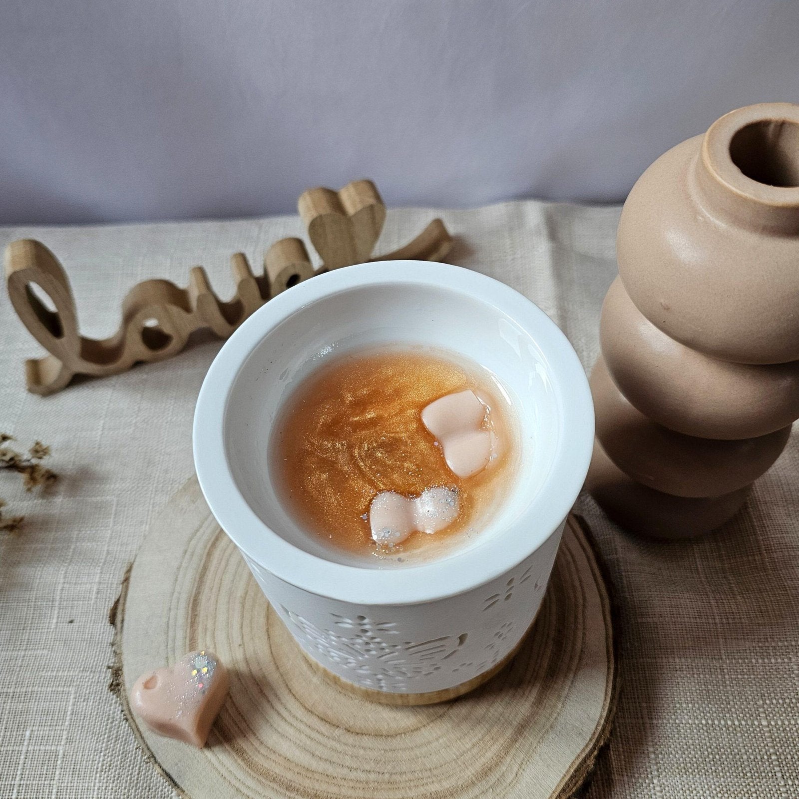 Bourbon Caramel srčki (3 kom)